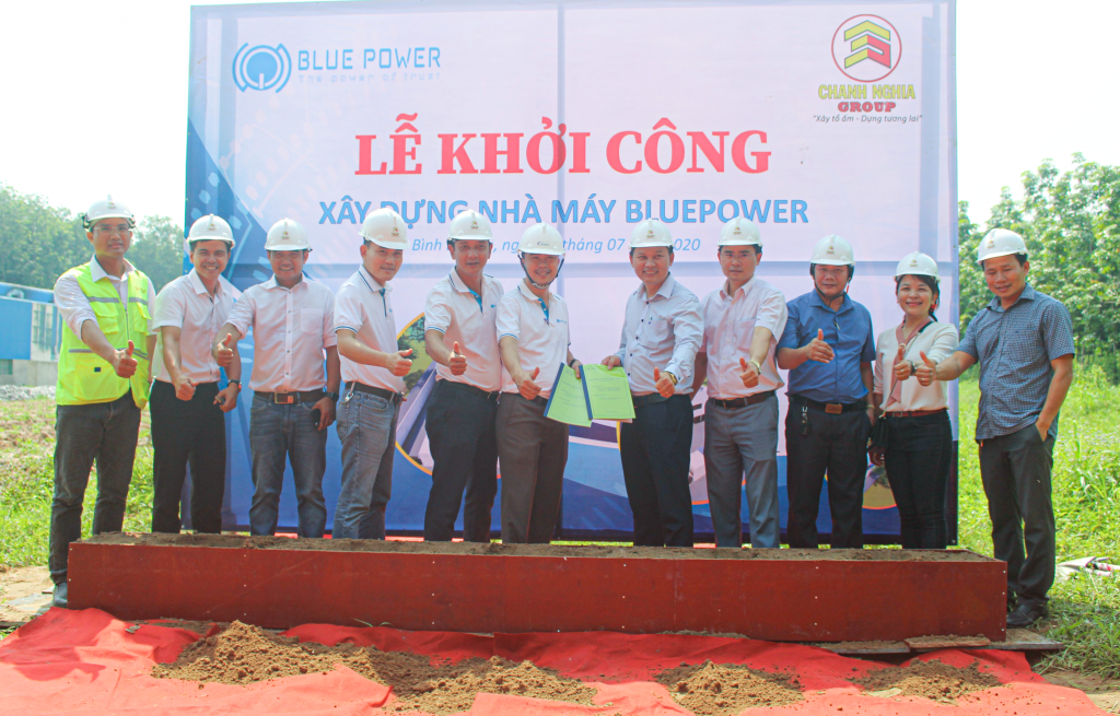 Khởi công nhà máy BluePower Tân Uyên - Chanh Nghia Group